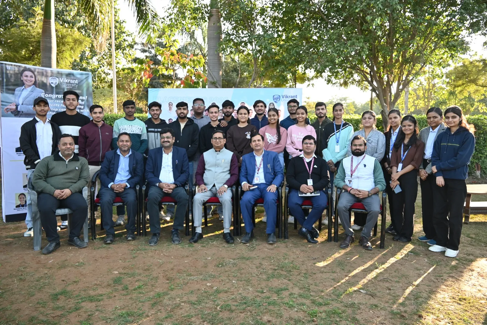 A High Tea and a Meet and Celebration with Recently Students at Vikrant University