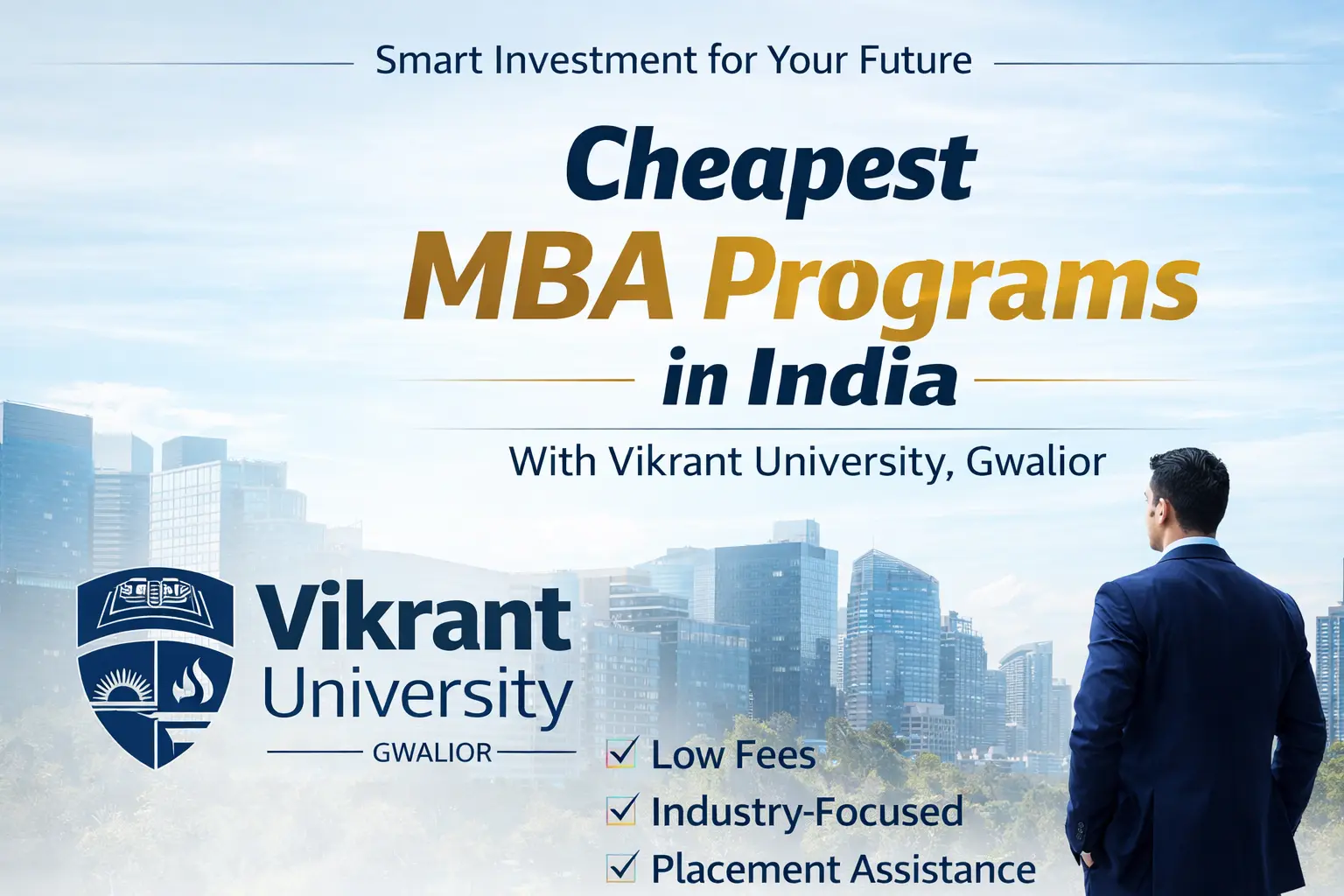 Affordable MBA in India | Vikrant University