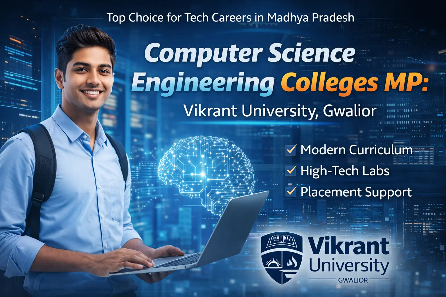 Top CSE College in MP: Vikrant University