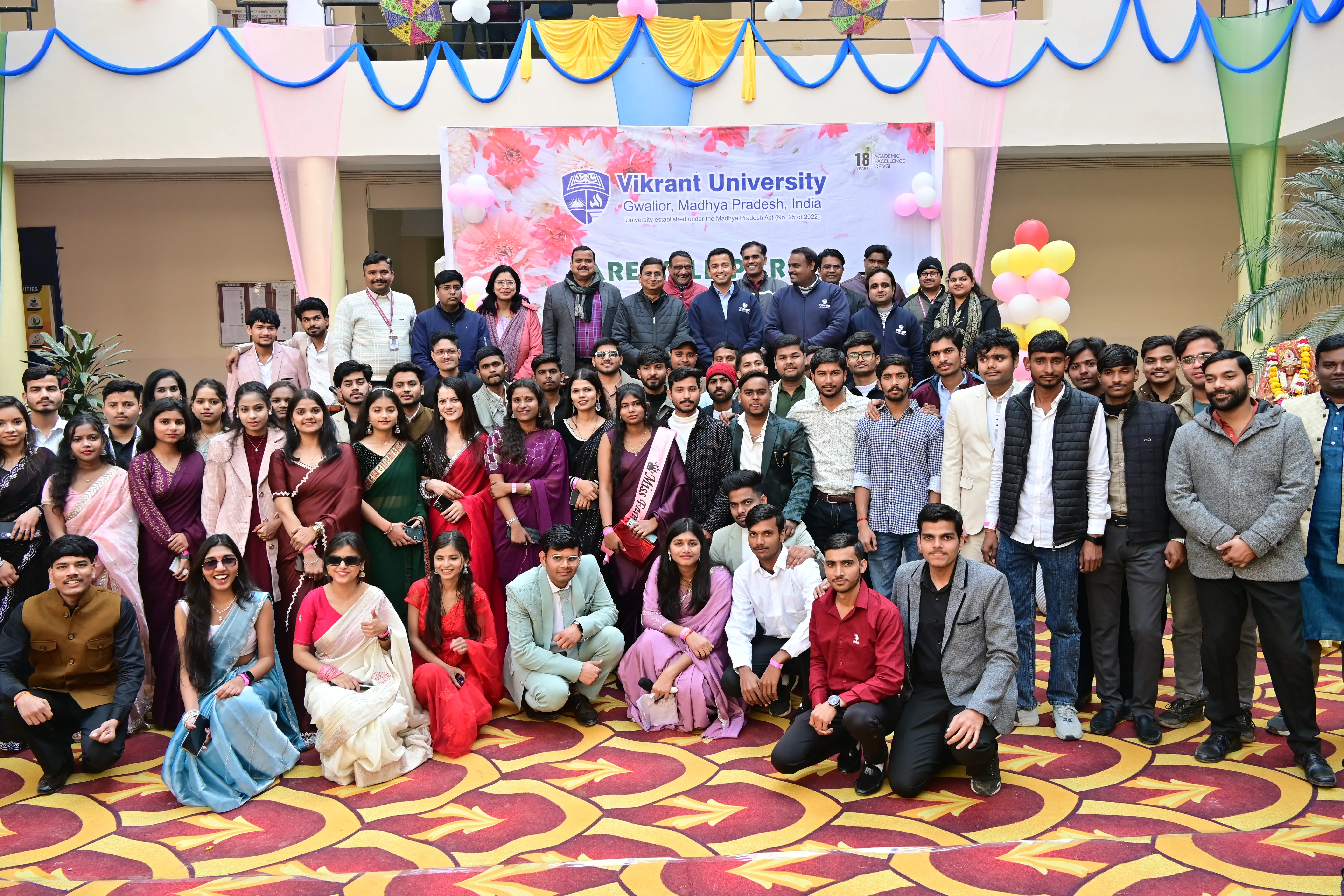 Celebrating Journeys and Friendships: “Carnival of Memories” Farewell at Vikrant University