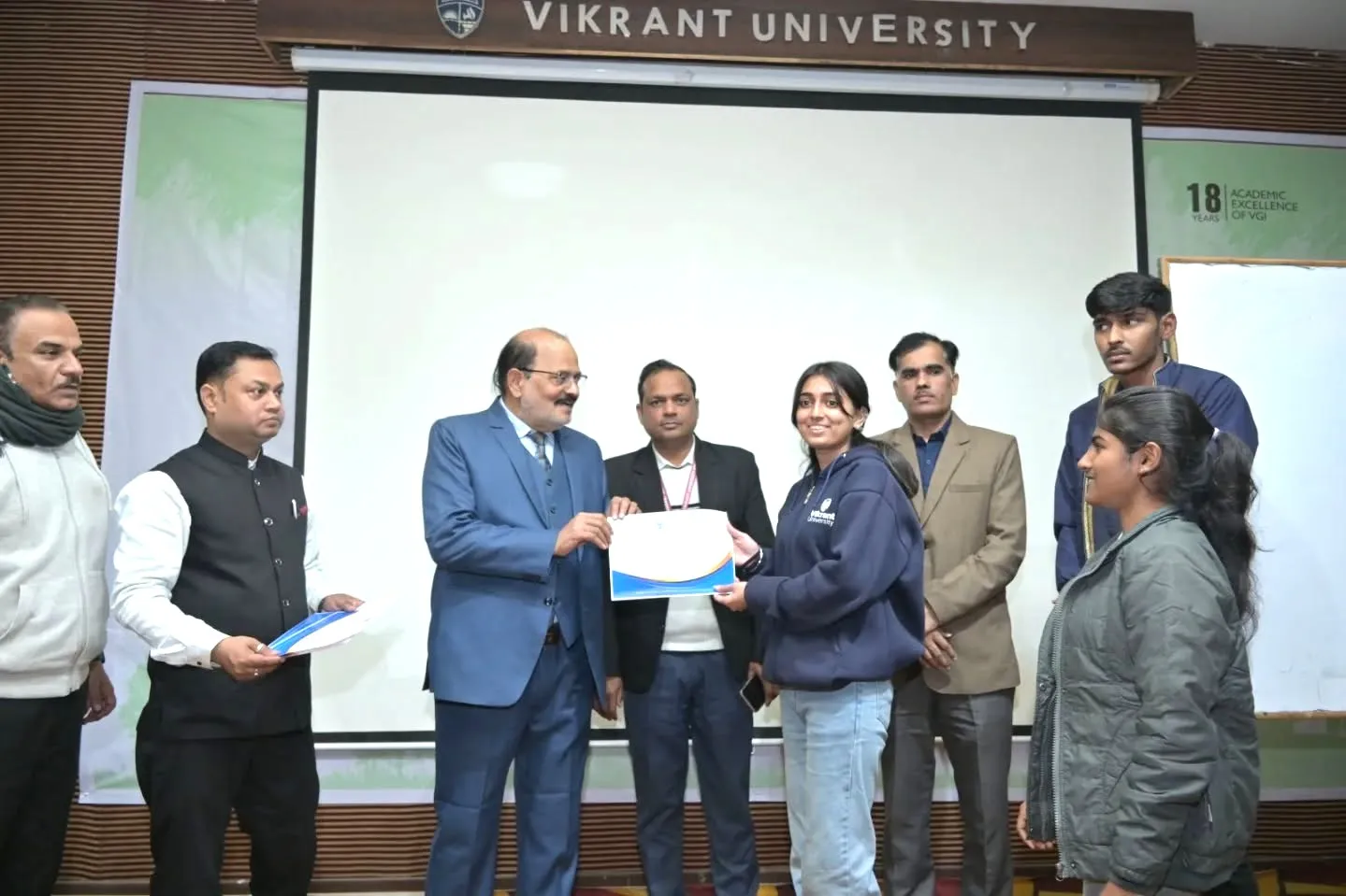 MPCST Sanctions grant to Vikrant University, Gwalior for Successful National Mathematics Day Celebration