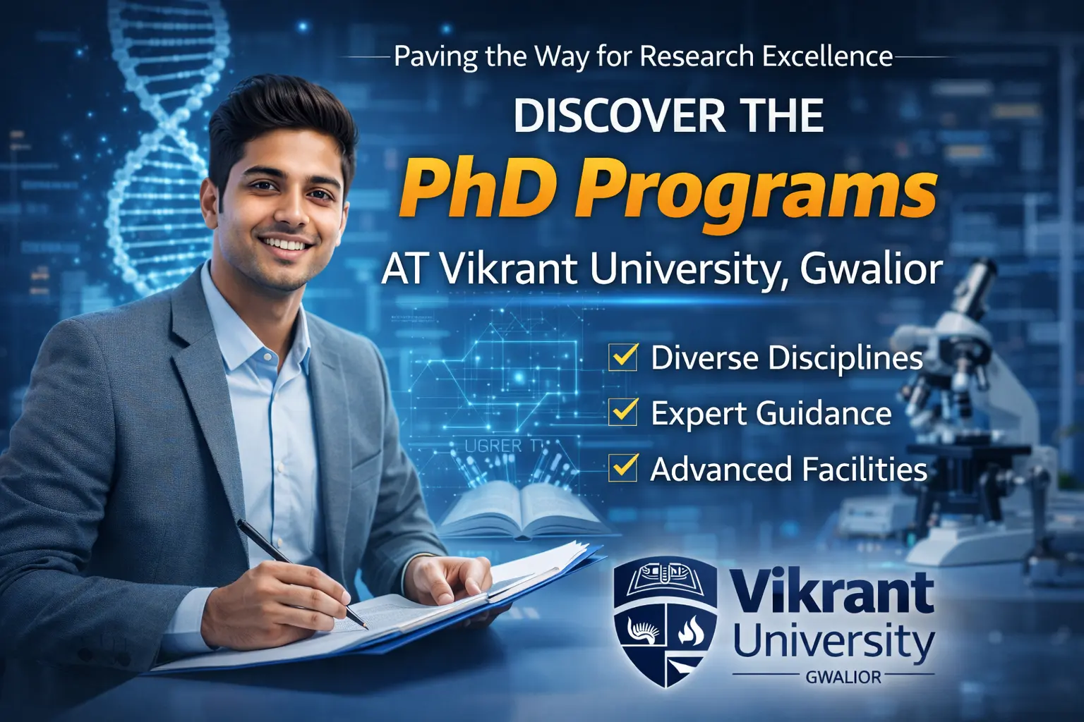 PhD Programs at Vikrant University, Gwalior