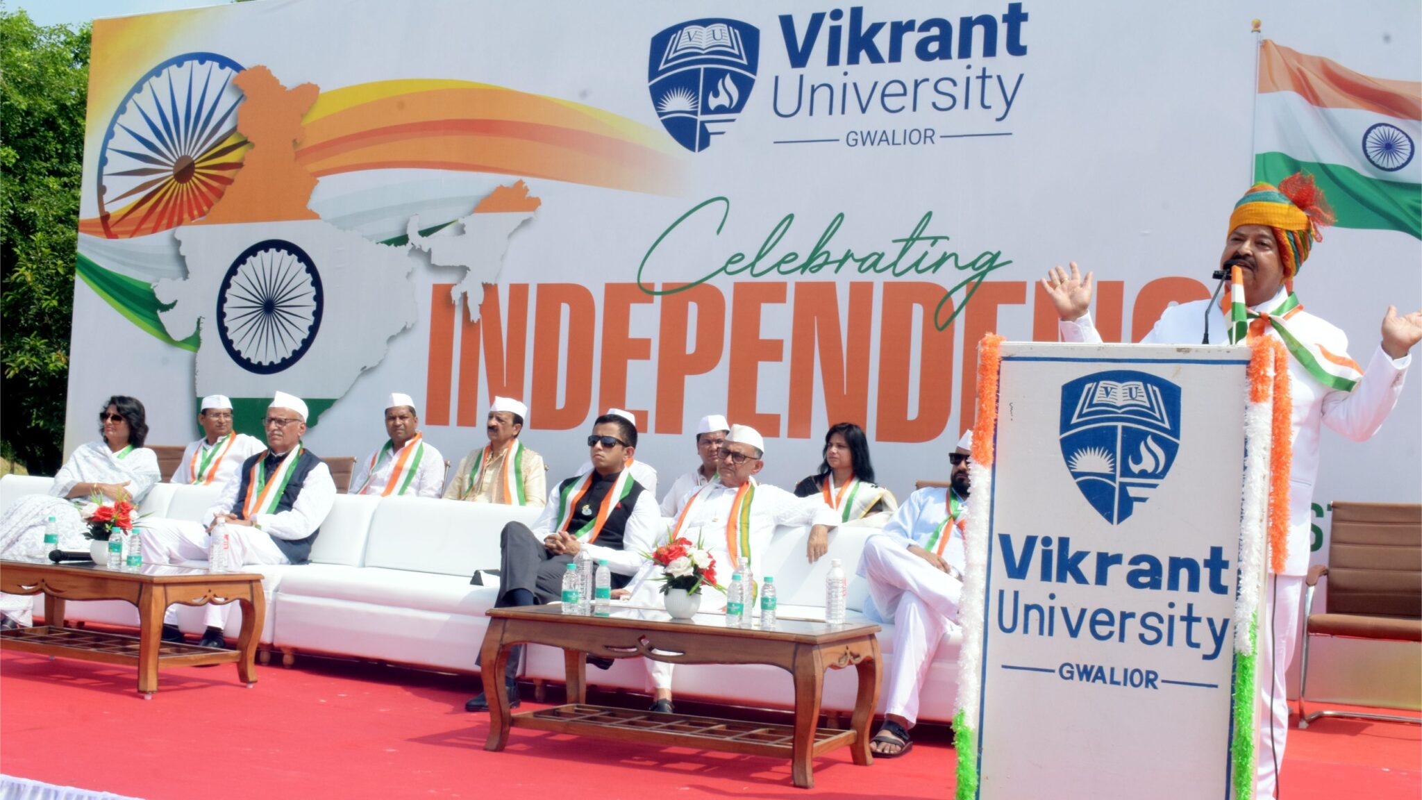 Vikrant University Commemorates 79th Independence Day with Nationalistic Passion