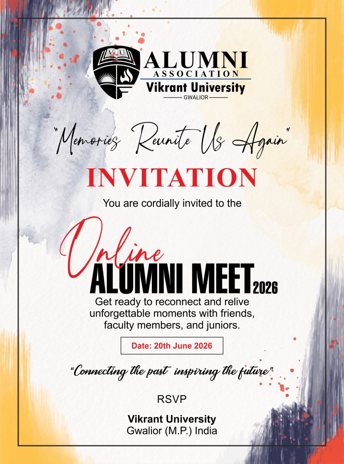 Online Alumni Meet